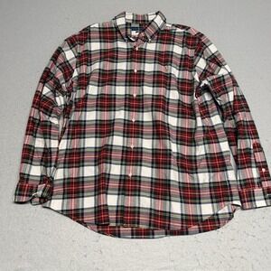 Ralph Lauren Classic Fit Plaid Long Sleeve Button Down Shirt Men's XXL